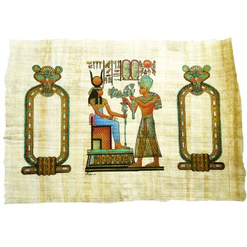 papiro Isis y Ramsés II con 2 nombres